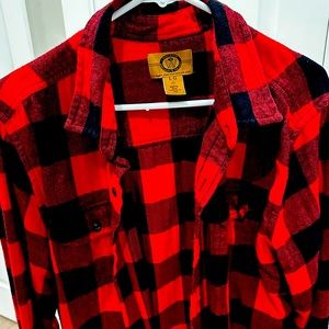 Red flannel shirt